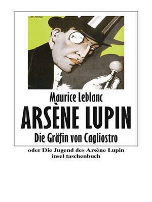 cover image of Die Gräfin von Cagliostro oder Die Jugend des Arsène Lupin